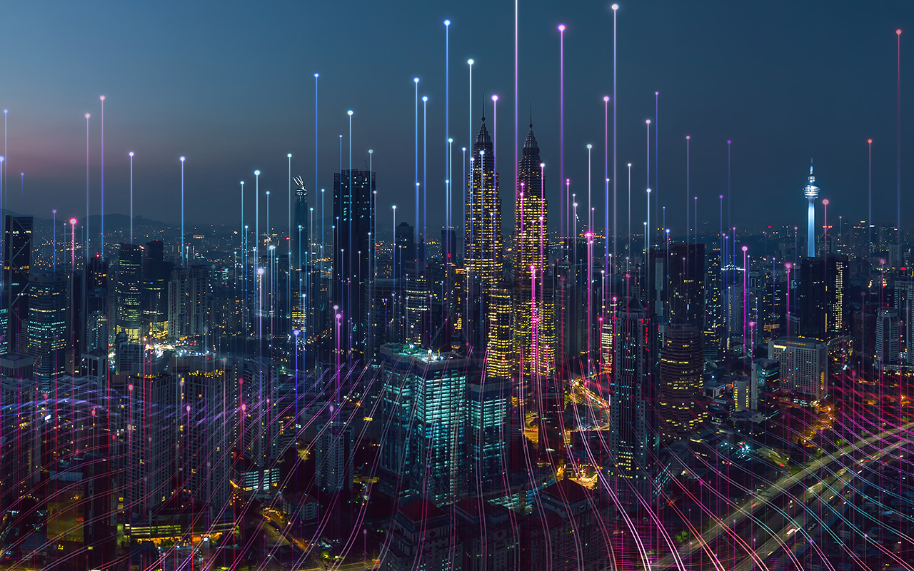 City lights