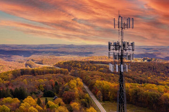 Cell tower in west virginia